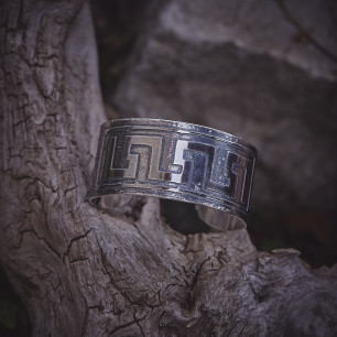 Bracelet argent Grec, bijoux de créateur, bijouterie en ligne